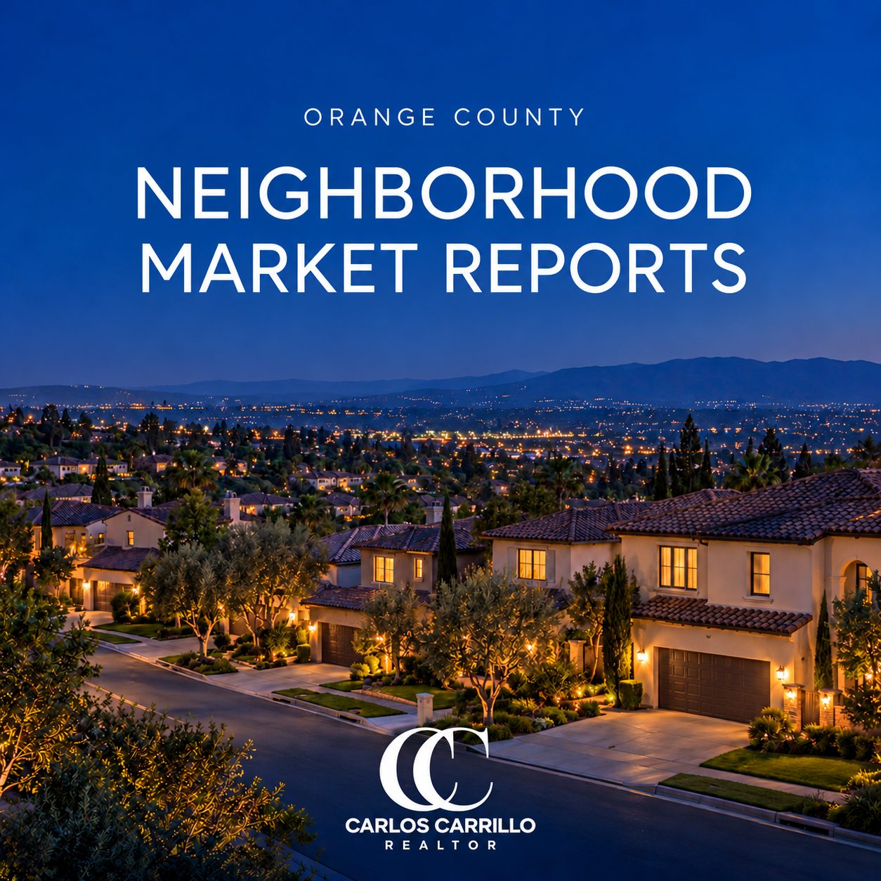 Orange County neighborhood market report